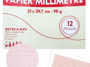 GRIP PAPIR 21X29,7 CM 90G A4 za tehničko crtanje 12 listova