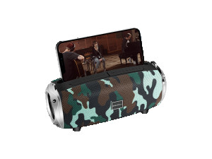 Zvučnik Gigatech B222 bluetooth s LED lampom maskirno-zeleni