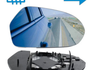 Staklo ogledalo retrovizora Audi A6 desno el