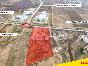 Investicijsko zemljište - poslovna zona, Mostar - ZettaNekretnine