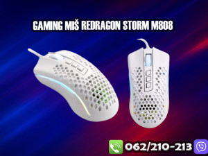 Gaming Mis ReDragon Storm M808 / Bijeli