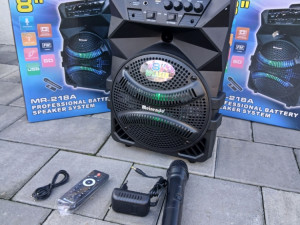 KARAOKE ZVUCNIK BLUETOOTH MEIRENDE 8 1500 W BEZICNI MIKROFON