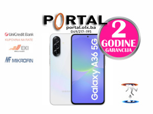 Samsung Galaxy A36 white 8GB / 128GB - 2god garancija - fiskalni