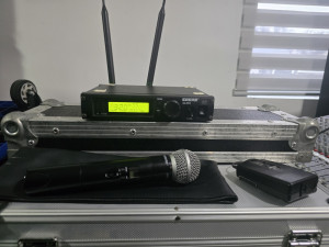 Shure ULXP set freq 554-590MHz