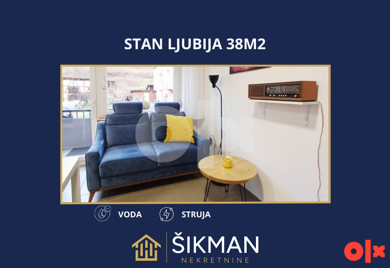 Stan Prijedor 38m2, POTPUNO RENOVIRAN