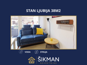 Stan Prijedor 38m2, POTPUNO RENOVIRAN