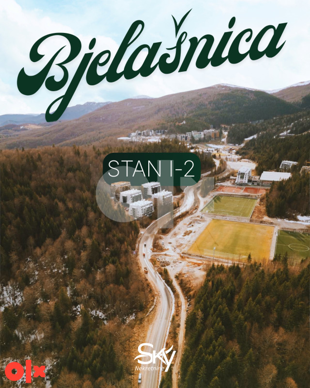 Trosoban apartman, Bjelašnica I Sky nekretnine