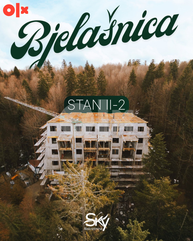 Trosoban apartman, Bjelašnica I Sky nekretnine