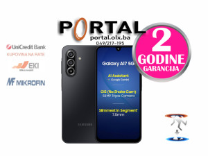 Samsung Galaxy A17 8/256GB black - 5G MODEL - 2god garancija