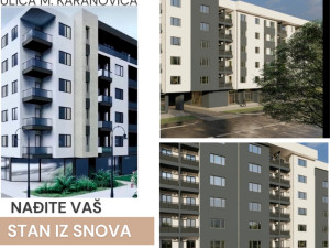 Na prodaju stan u izgradnji 59.61 m2 u Boriku