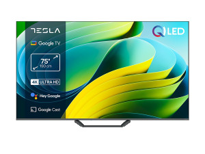 TESLA QLED TV 75 Q75E655GUS UHD Google TV, DVB-T/T2/C/S/S2HDMIx