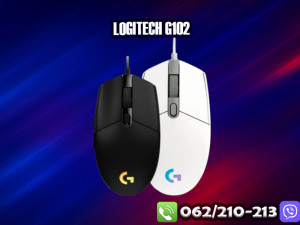 Gaming Mis LOGITECH G102 / black - white