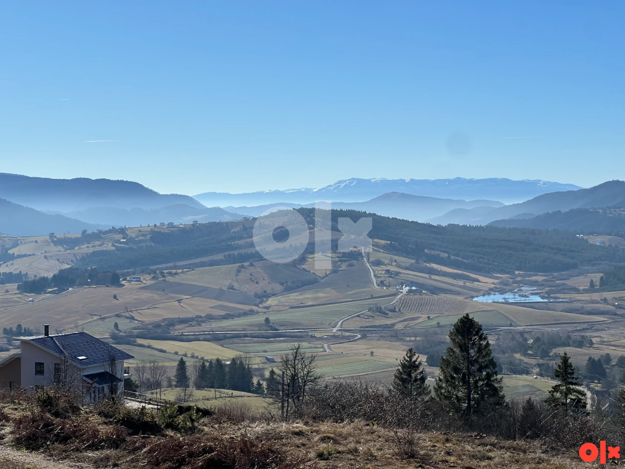 Zemljište Nišići Nišićka visoravan 106.000m2 prilaz TOP POGLED
