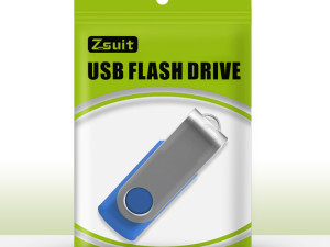 USB Flash Memorija 16GB - Rotirajući Metalni Stik
