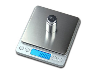 Mini digitalna vaga 1kg 0.1g - visoka tačnost lcd