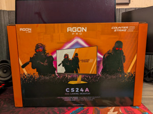 AKCIJA GAMING MONTIOR  AOC CS24A  CS2 600HZ 610HZ