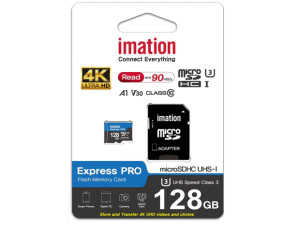 IMATION microSD 128GB UHS-I U3 V30 4K