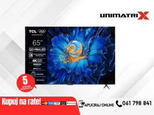 TELEVIZOR TCL 65" C6KS  GOOGLE TV MINI LED