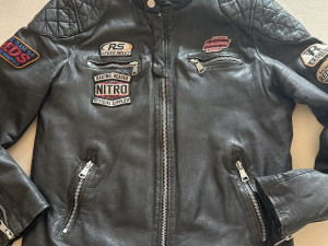 REDSKINS MUŠKA KOŽNA JAKNA XL ( L-XL)