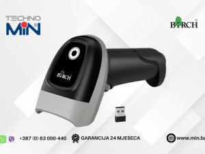 Birch BD-3510 bežični 2D Bluetooth skener Crni USB