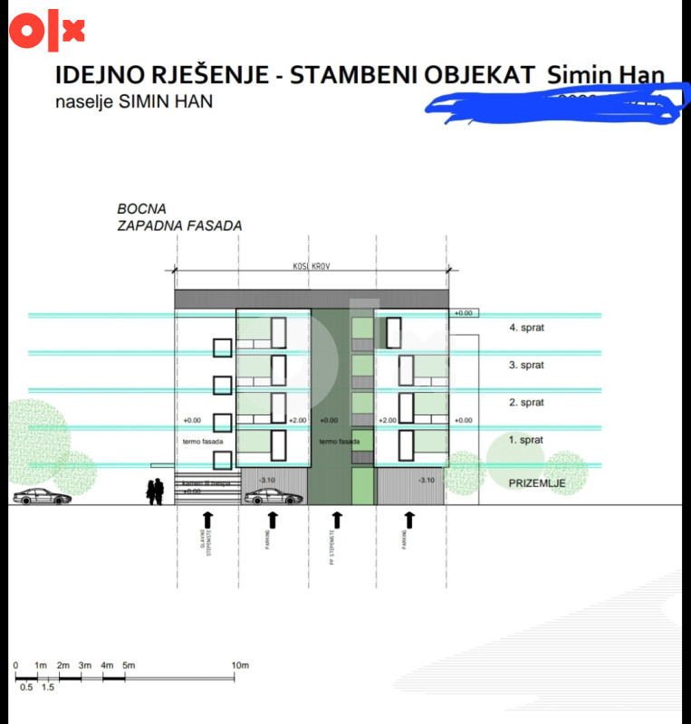 SIMIN HAN TUZLA 746m GRAĐEVINSKI PLAC ZEMLJIŠTE 8
