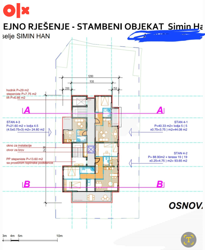 SIMIN HAN TUZLA 746m GRAĐEVINSKI PLAC ZEMLJIŠTE 14