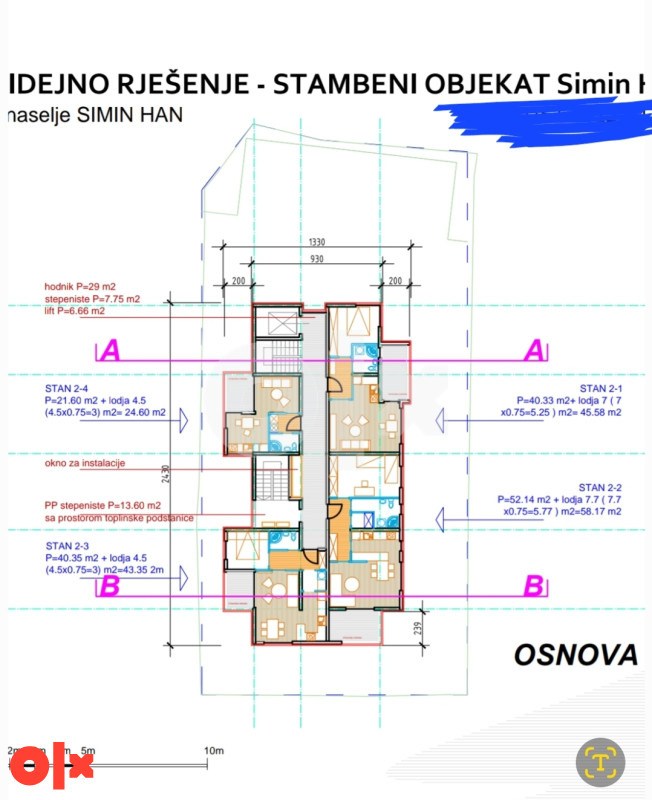 SIMIN HAN TUZLA 746m GRAĐEVINSKI PLAC ZEMLJIŠTE 12