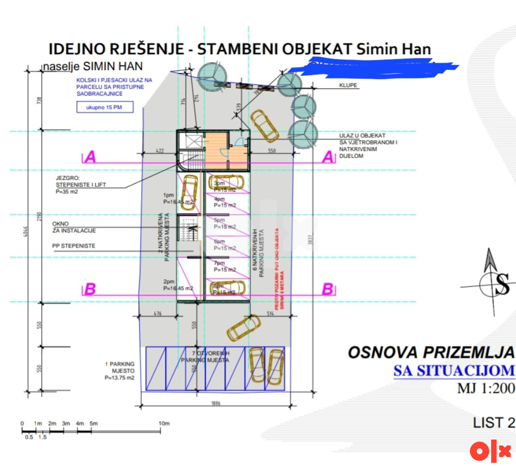 SIMIN HAN TUZLA 746m GRAĐEVINSKI PLAC ZEMLJIŠTE 9