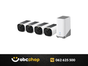 ANKER IP Kamera 2K eufy Cam E40 4-Cam Kit (HomeBase S380),...