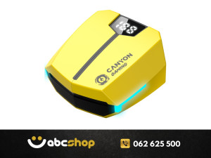 CANYON Doublebee GTWS-2 Gaming TWS Slušalice Žute