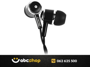 CANYON EPM- 01 Stereo earphones with microphone Black cable...