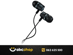 CANYON EP-3 Stereo earphones with microphone Dark gray cable...