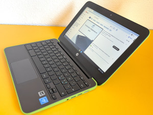 Laptop HP ChromeBook G4 | Intel Core 2.58 GHz | SSD | baterija 7h