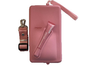 Rhode torbica with lipstick Roza