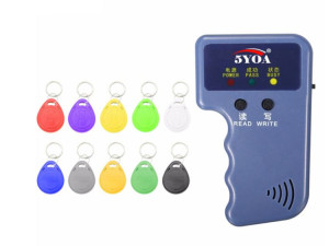 RFID skener citac pisac duplikator tag 125khz+10 tagova