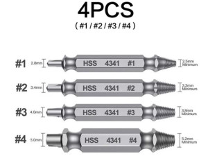 Set izvijaca za ostecene vijke sarafe odvijaca