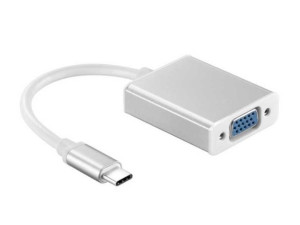 Adapter USB type C na VGA Full HD 1080P