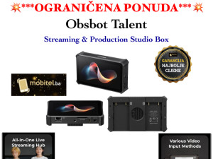 Obsbot Talent Multi Cam Live Streaming Production Studio Box