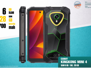 CUBOT KING KONG MINI 4 6up12/128 GB 4700 MAH
