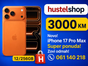 Apple iPhone 17 Pro Max 256GB ORANGE EU VAKUM!!!