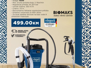 Uređaj kompresor za krečenje farbanje Scheppach ACS3000
