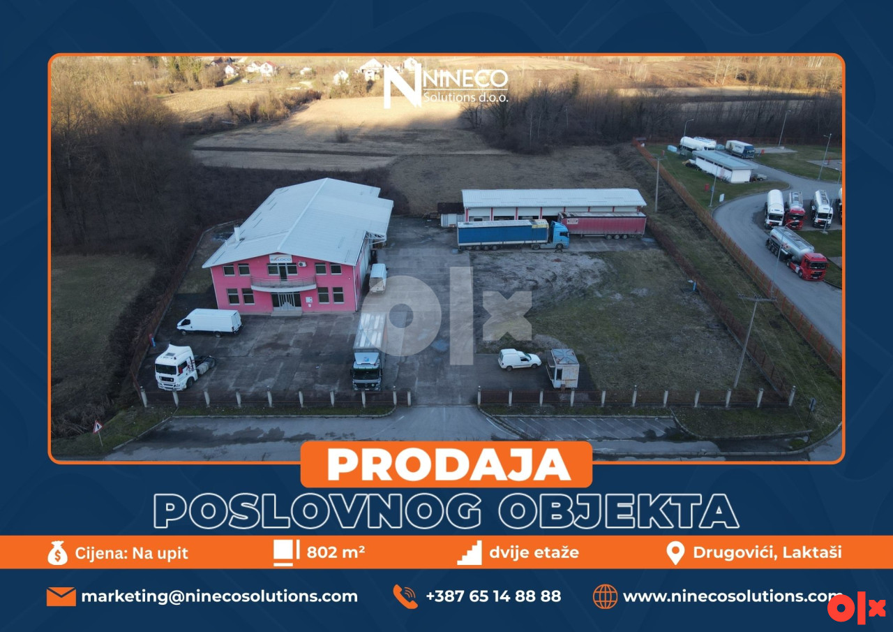 POSLOVNI OBJEKAT - DRUGOVIĆI - LAKTAŠI
