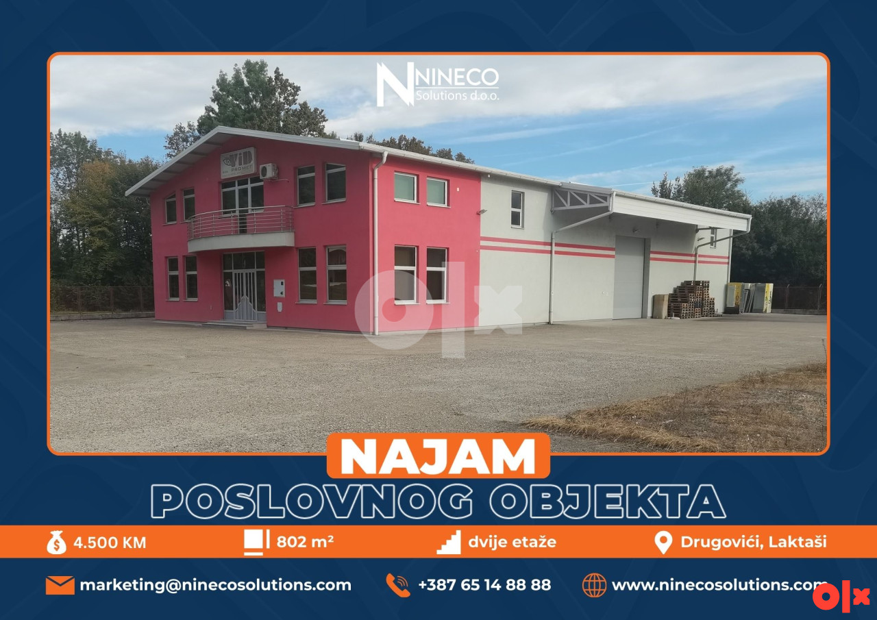 POSLOVNI OBJEKAT - DRUGOVIĆI - LAKTAŠI