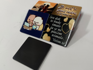 Foto magnet 3 kvadratni (70x70mm)  (personalizovani)