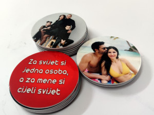 Foto magnet 5 okrugli (90mm)  (Personalizovani)