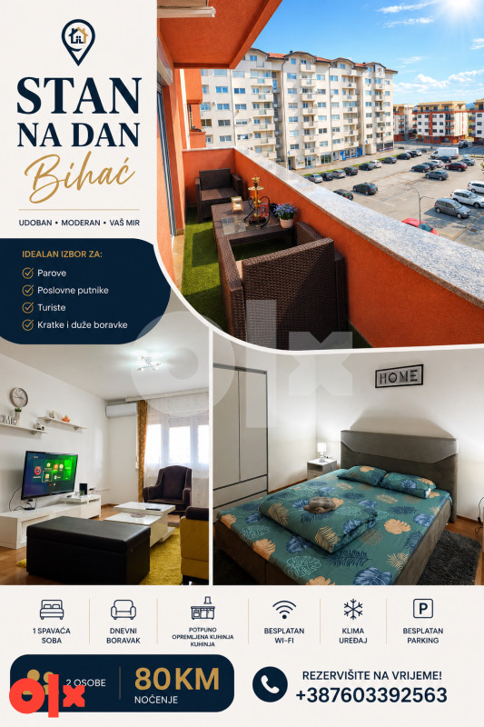 Stan na dan Bihac, Apartman Bihać