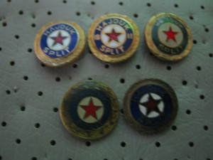 Značka značke NK Hajduk Split 5 komada