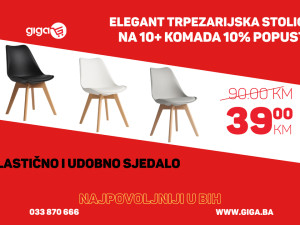 GIGA.BA ELEGANT TRPEZARIJSKA STOLICA YT-123 VIŠE BOJA