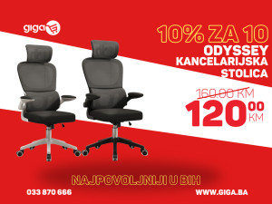GIGA.BA ODYSSEY KANCELARIJSKA STOLICA YT-418 VIŠE BOJA