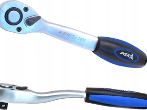 Racna 1/2", dužina 255 mm, zakrivljeni tip, 72 zuba (A-KH4072)